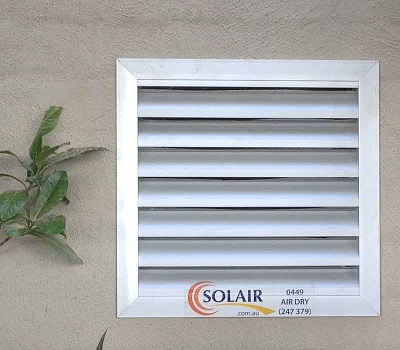 Louvre Grille – Subfloor Vent Cover for Fan System