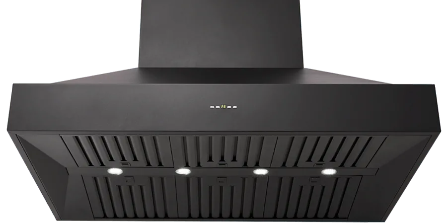 Schweigen Silent Black BBQ Canopy Single Motor CL8912BSE · 120cm · 3,200 m³/h
