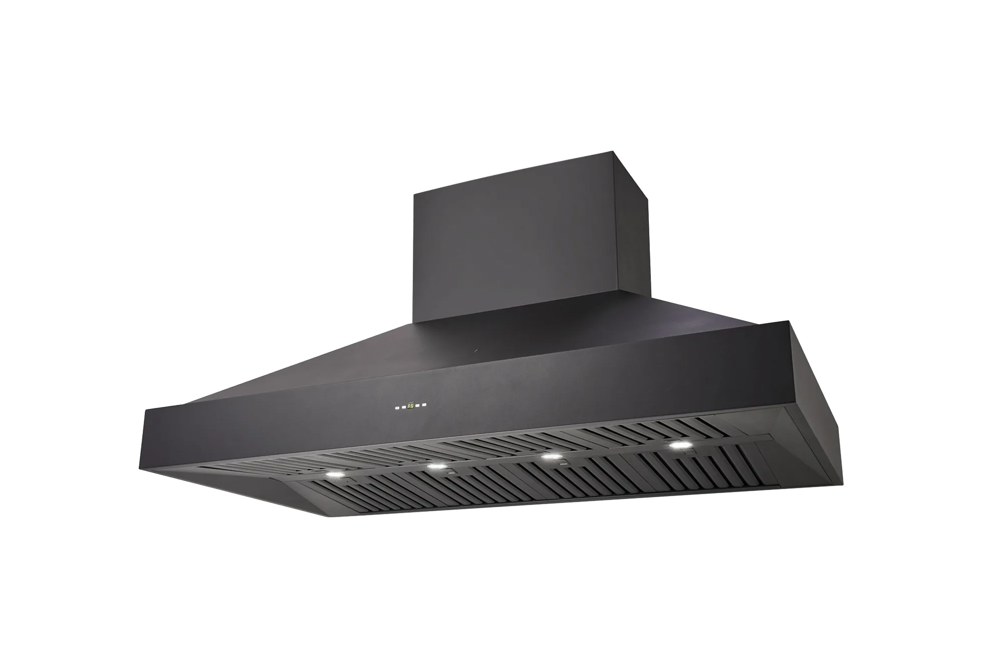 Schweigen Non-Silent Black BBQ Canopy Twin Built-in Motors CL8915B · 150cm · 2,500 m³/h